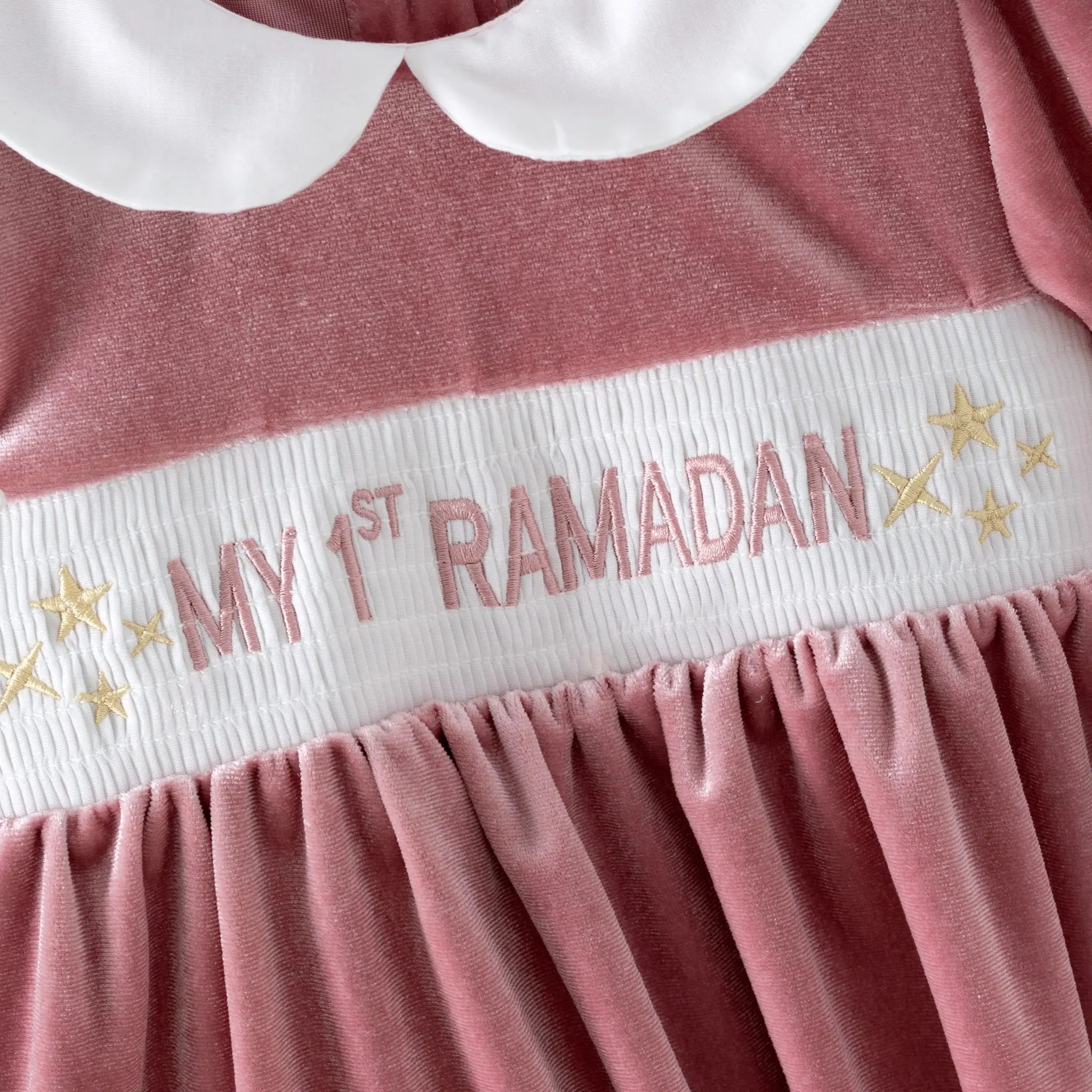 My 1st Ramadan Pink Dress KIDDIY